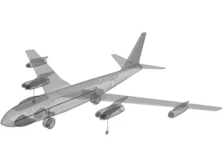 Boeing B-47 3D Model