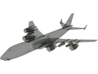 Boeing B-52 Bomber 3D Model