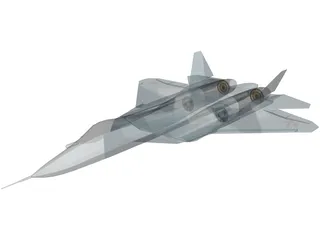 Sukhoi T-50 (2011) 3D Model