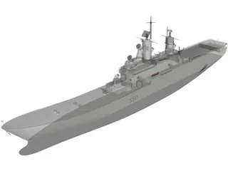 Venetto Ship 3D Model