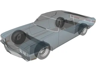 Chevrolet Chevelle (1975) 3D Model