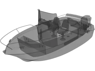 Boat 3D Model