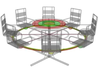 Carousel 3D Model