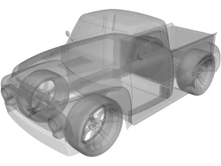 Ford F100 3D Model