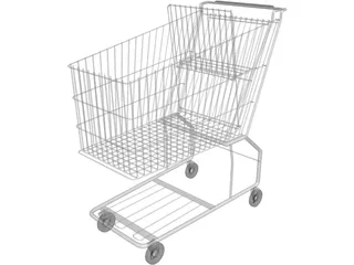 Shopping Cart 3D Model