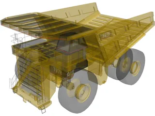 Caterpillar 797B 3D Model