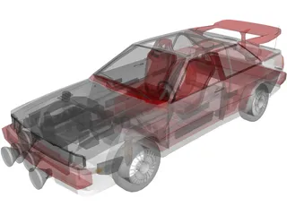 Audi Sport Quattro 3D Model