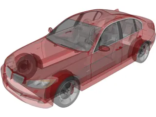 BMW M3 (2006) 3D Model