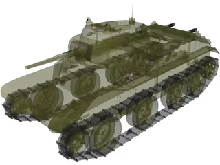 BT-7 3D Model