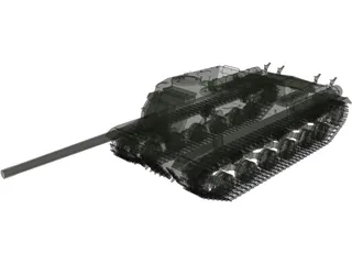 ISU-122 3D Model