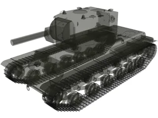 KV-2 3D Model