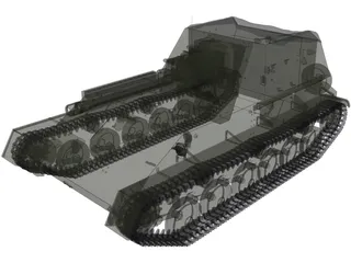 SU-76M 3D Model