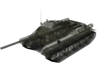 SU-85 3D Model