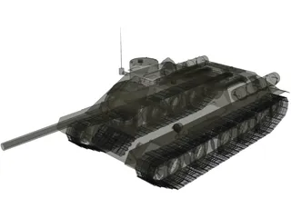 SU-100 3D Model