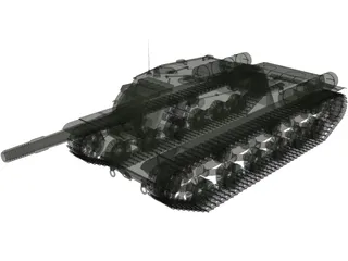 SU-152 3D Model