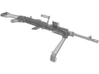 M240 Gun 3D Model