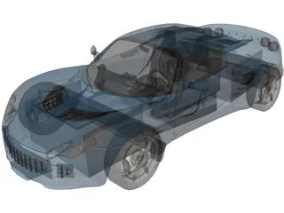 Lotus Elise S2 3D Model