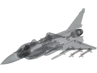 J-10C 3D Model