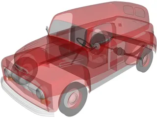 Ford Panel (1952) 3D Model