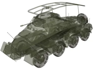 Sdkfz232-M 3D Model