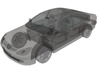 Peugeot 607 3D Model
