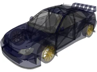 Subaru Impreza WRC (2006) 3D Model