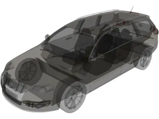 Volkswagen Passat Variant (2006) 3D Model