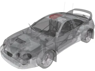 Toyota Celica GT Four (1995) 3D Model