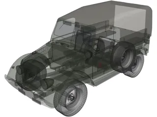 GAZ 69 3D Model