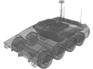 ARV Woodland Tank 3D Model