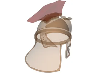Rome Ancient Helmet 3D Model