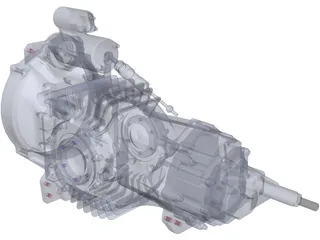 Mendeola 2D Transmission 3D Model