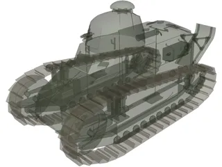 FT-17A 3D Model