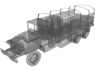 GMC 2.5 Truck 3D Model