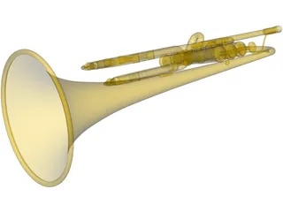 Trumpet 3D Model