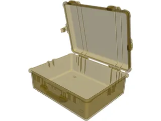 Pelican Case Model 1600 3D Model