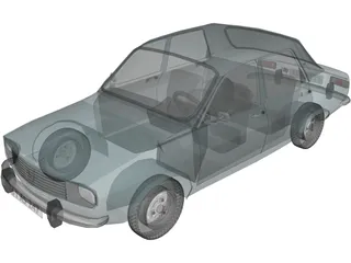 Renault 12 3D Model