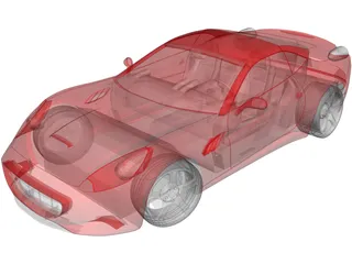 Ferrari California (2009) 3D Model