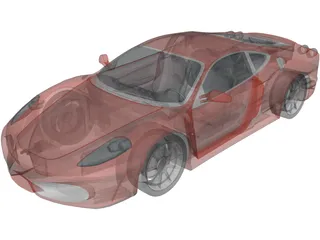 Ferrari F430 (2006) 3D Model