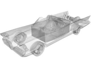 Batmobile (Circa 1966) 3D Model