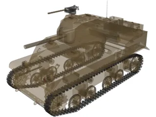 M5 A1 3D Model