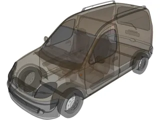 Renault Kangoo II 3D Model