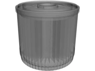 Oil Filter 3D Model