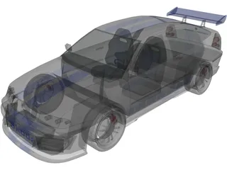 Skoda Octavia (Tuning) 3D Model