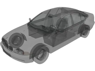 BMW 540i 3D Model