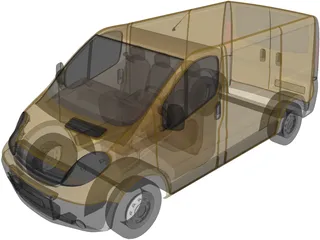 Opel Vivaro 3D Model