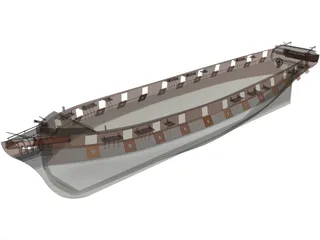 La Creole Hull 3D Model