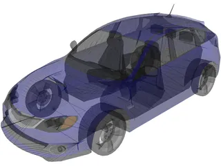 Subaru Impreza WRX STi 3D Model