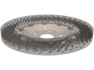 Brake Disc 350 mm 3D Model