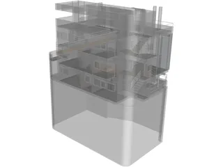 Meier Douglas House 3D Model
